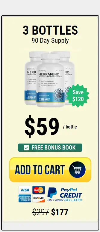 Herpafend 3 bottles buy